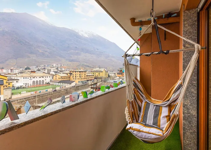 1min From Bernina Express - Mountain View - Ac - Wifi Διαμέρισμα *