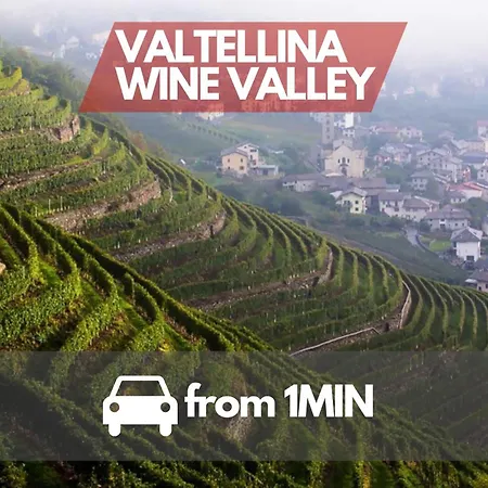 1min From Bernina Express - Mountain View - Ac - Wifi Tirano